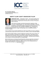 Identity Clark County Honors Eric Fuller